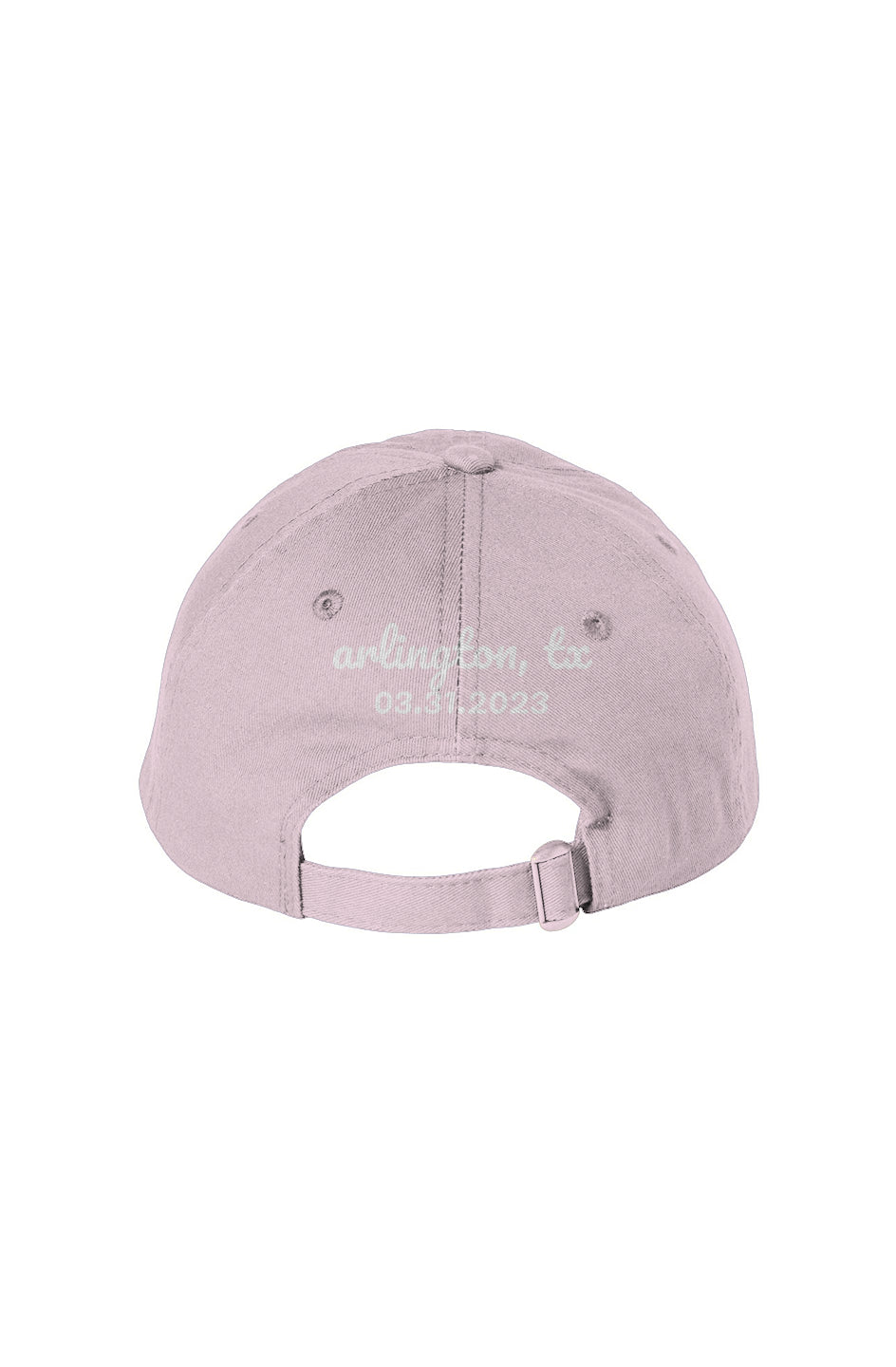 Embroidered Eras Tour Hat - Arlington, TX 03.31.2023