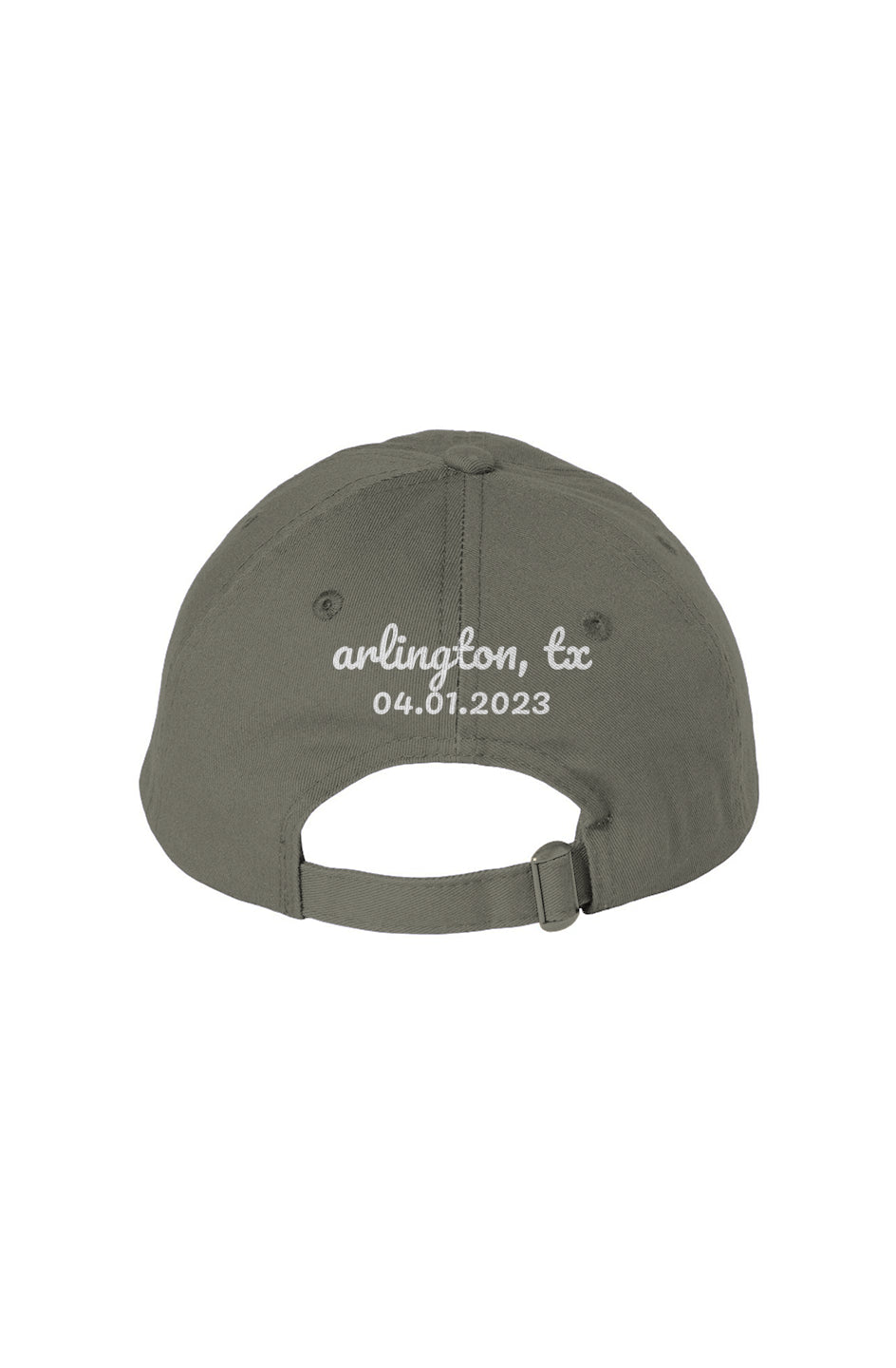 Embroidered Eras Tour Hat - Arlington, TX 04.01.2023