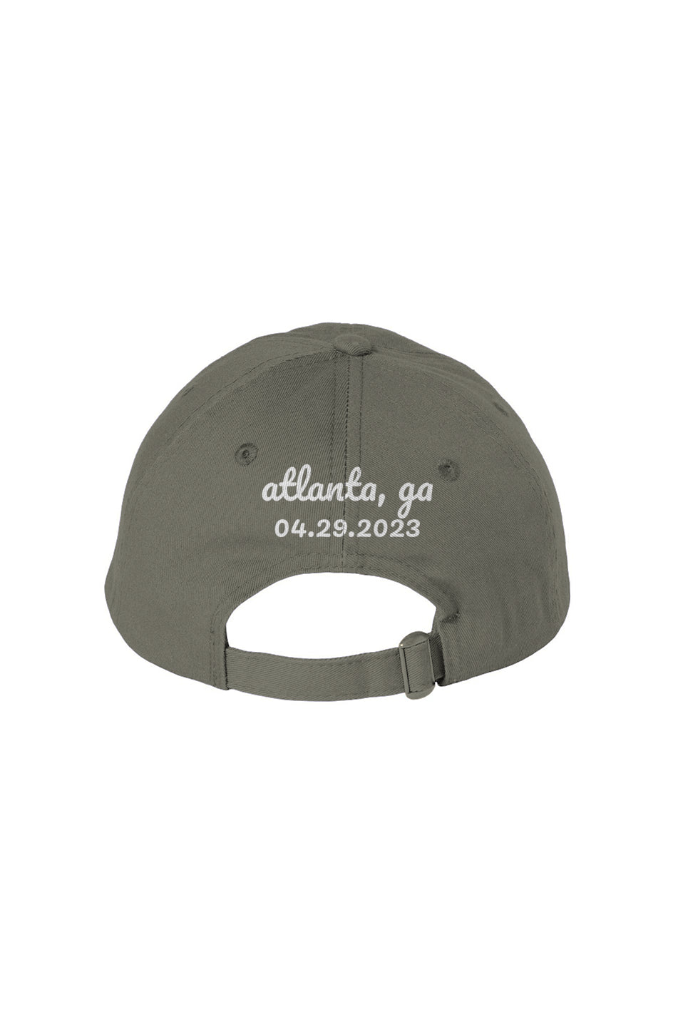 Embroidered Eras Tour Hat - Atlanta, GA 04.29.2023