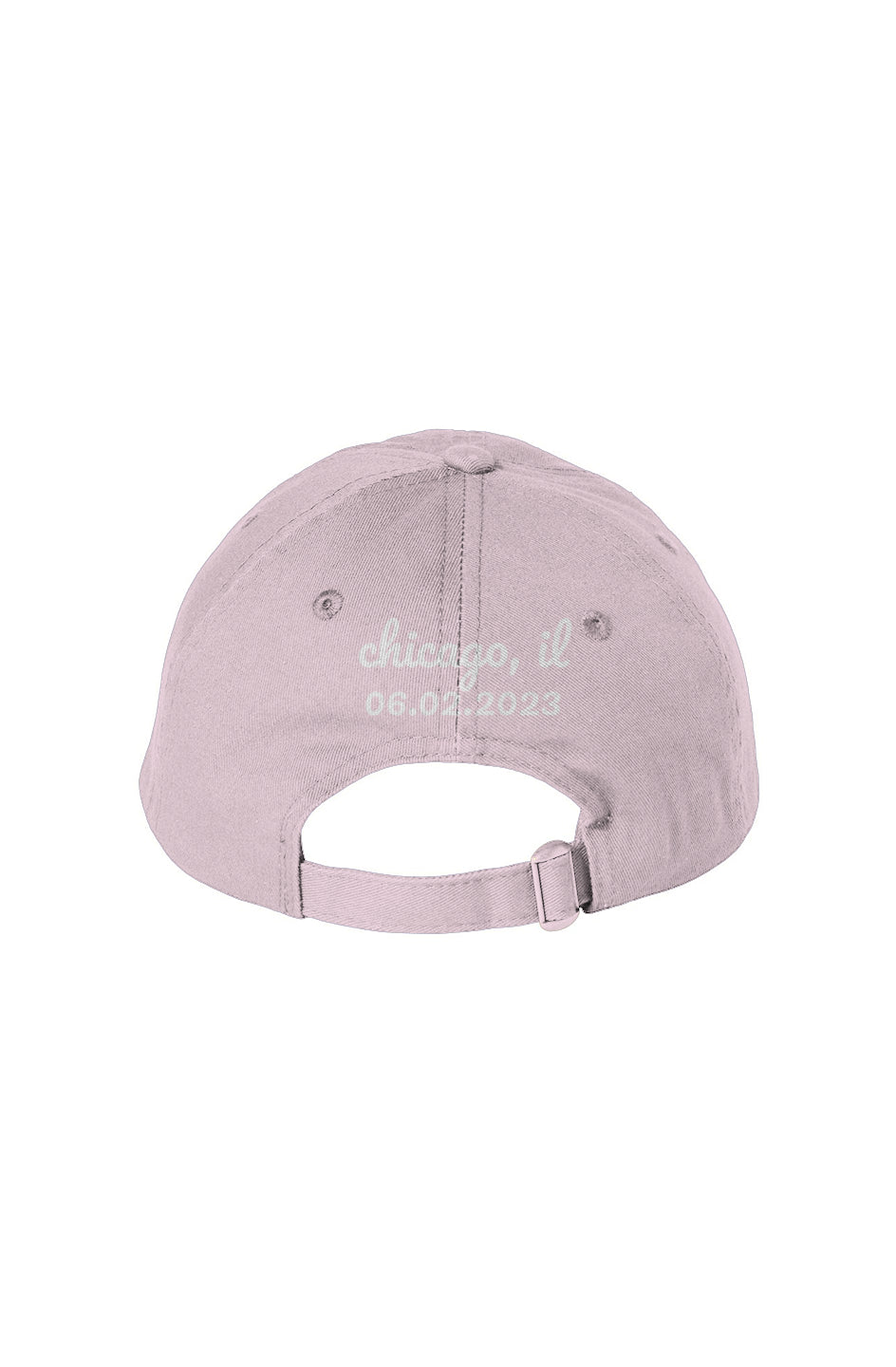 Embroidered Eras Tour Hat - Chicago, IL 06.02.2023